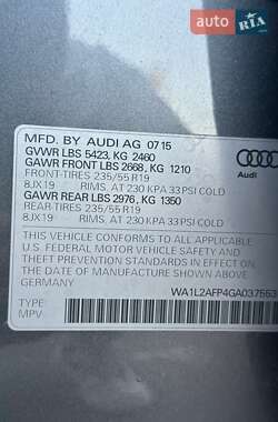 Внедорожник / Кроссовер Audi Q5 2015 в 