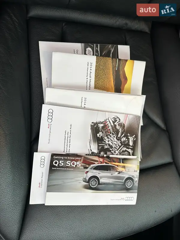 Внедорожник / Кроссовер Audi Q5 2014 в Самборе документ