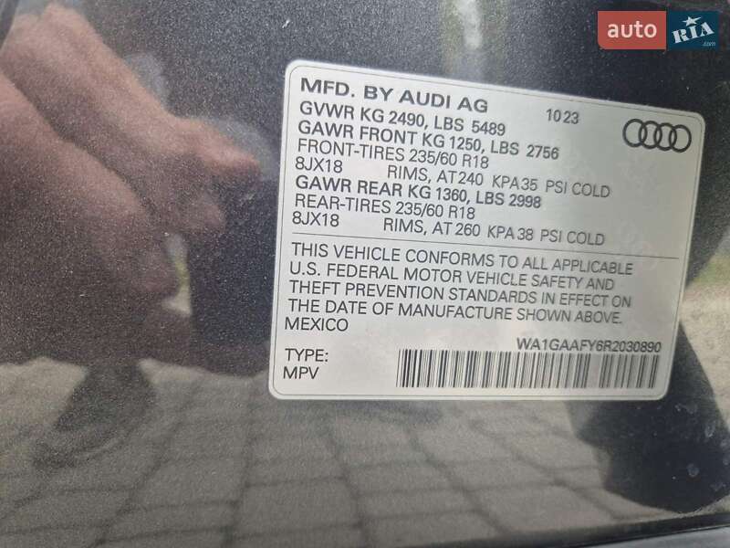 Позашляховик / Кросовер Audi Q5 2023 в Коломиї фото 39 Позашляховик / Кросовер Audi Q5 2023 в Коломиї