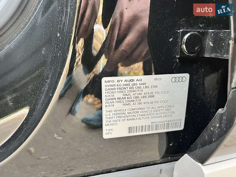 Позашляховик / Кросовер Audi Q5 2023 в Києві