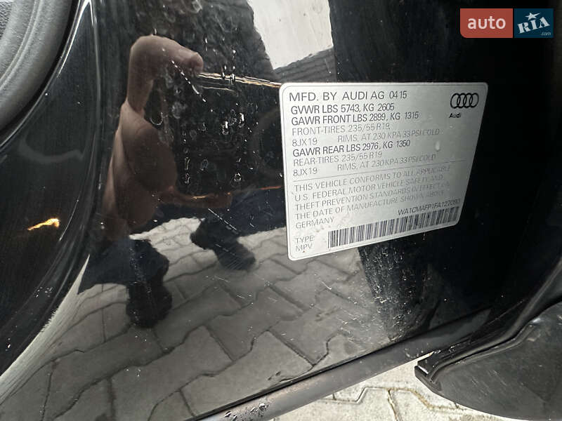 Внедорожник / Кроссовер Audi Q5 2015 в Дубно