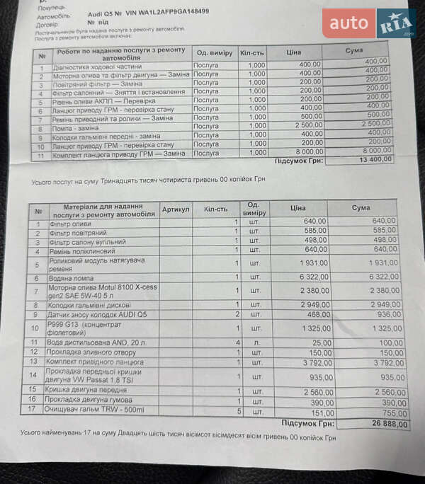 Внедорожник / Кроссовер Audi Q5 2016 в Одессе фото 2 Внедорожник / Кроссовер Audi Q5 2016 в Одессе