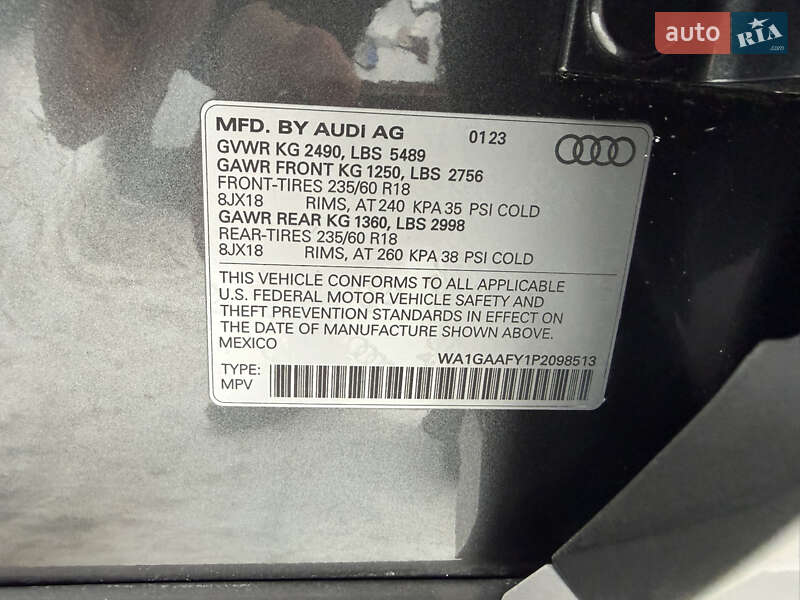 Внедорожник / Кроссовер Audi Q5 2023 в Стрые