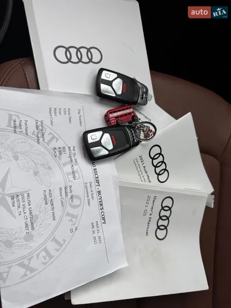 Позашляховик / Кросовер Audi Q5 2020 в Києві документ 2 фото Позашляховик / Кросовер Audi Q5 2020 в Києві документ
