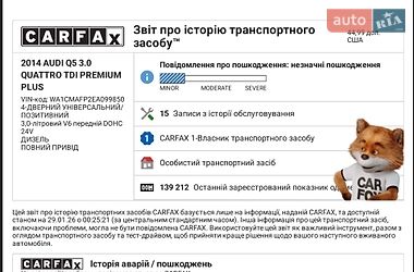 Внедорожник / Кроссовер Audi Q5 2014 в Ровно