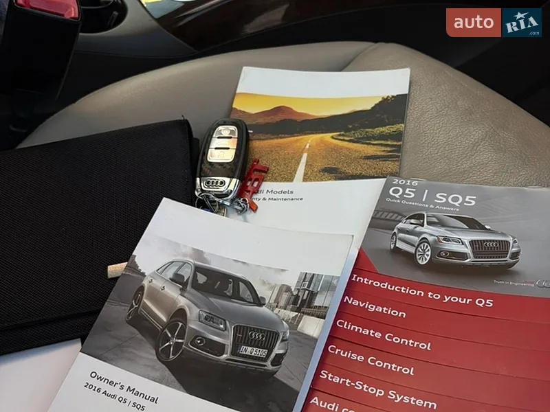 Внедорожник / Кроссовер Audi Q5 2015 в Львове документ