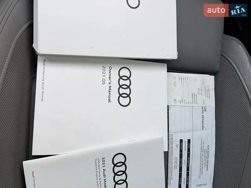 Внедорожник / Кроссовер Audi Q5 2021 в Киеве документ