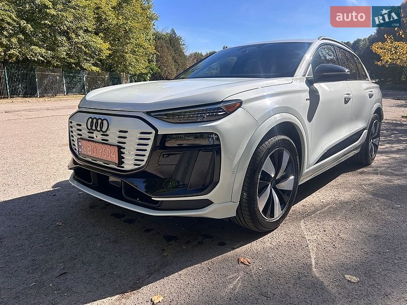 2025 Audi Q6-E-Tron, VIN WA164BGF4SA028704:plate — фото 1 (autoria)