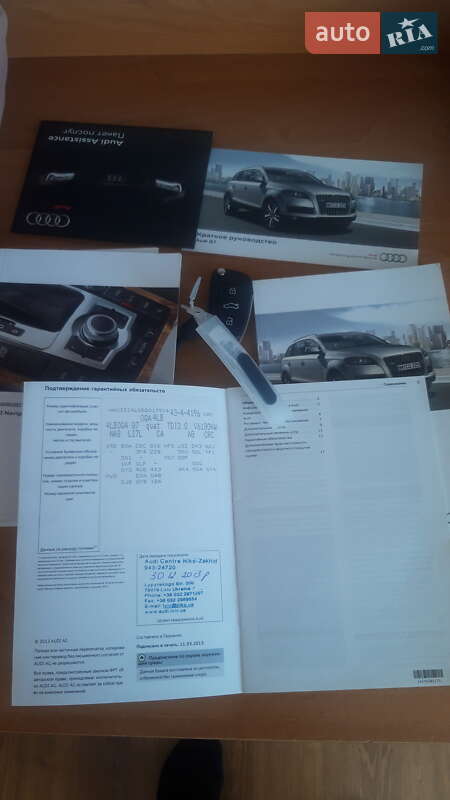 Внедорожник / Кроссовер Audi Q7 2013 в Каменец-Подольском
