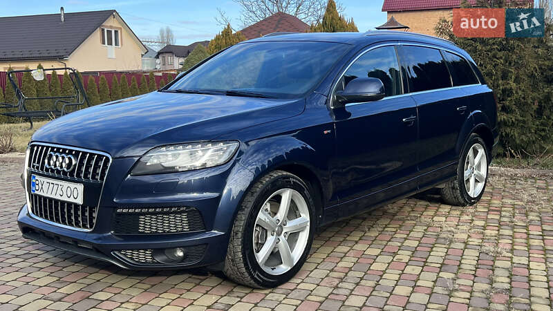 Внедорожник / Кроссовер Audi Q7 2013 в Каменец-Подольском