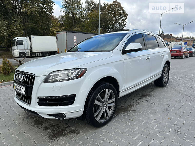Внедорожник / Кроссовер Audi Q7 2013 в Тернополе фото 2 Внедорожник / Кроссовер Audi Q7 2013 в Тернополе