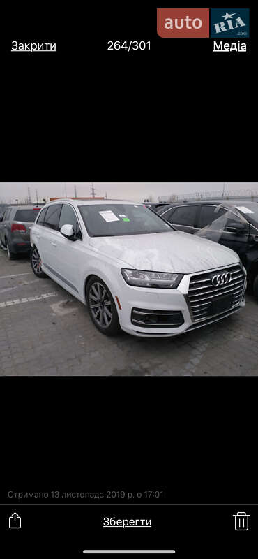 Внедорожник / Кроссовер Audi Q7 2018 в Днепре
