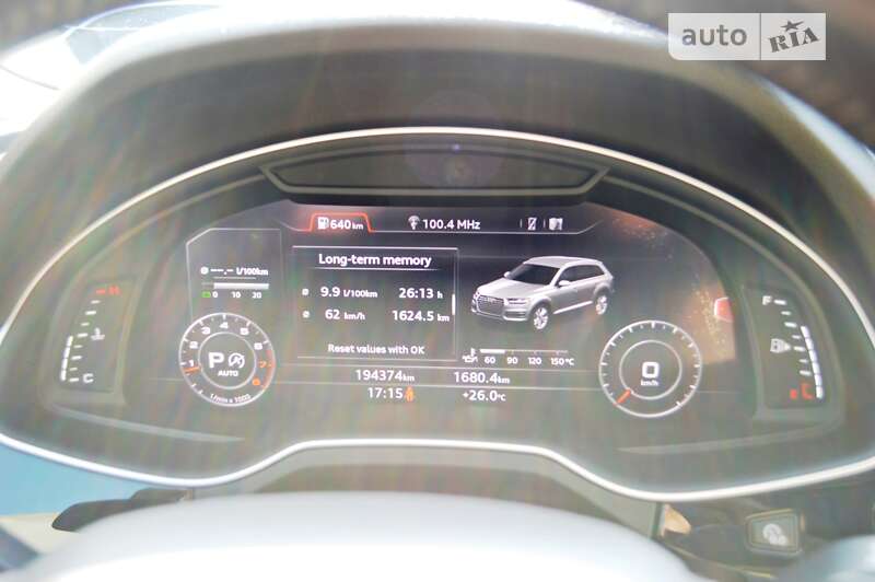 Позашляховик / Кросовер Audi Q7 2016 в Одесі