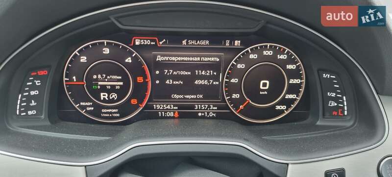 Внедорожник / Кроссовер Audi Q7 2016 в Киеве