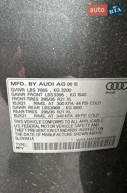 Внедорожник / Кроссовер Audi Q7 2015 в 