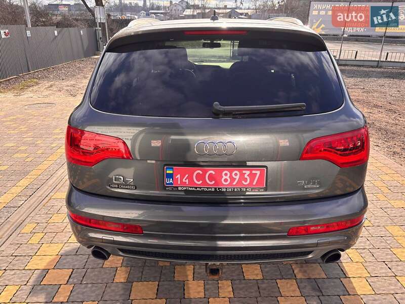 Внедорожник / Кроссовер Audi Q7 2014 в Львове