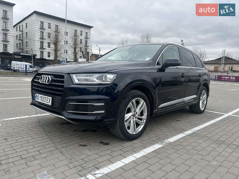 Внедорожник / Кроссовер Audi Q7 2017 в Тернополе