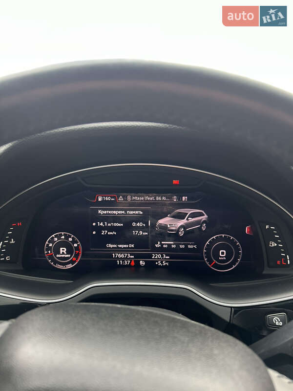 Внедорожник / Кроссовер Audi Q7 2016 в Запорожье