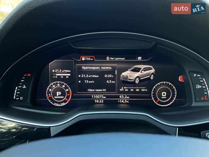 Внедорожник / Кроссовер Audi Q7 2016 в Соленом