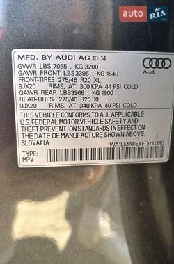 Внедорожник / Кроссовер Audi Q7 2014 в 