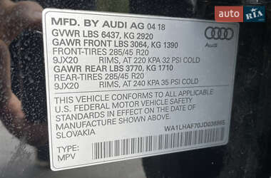 Внедорожник / Кроссовер Audi Q7 2018 в 