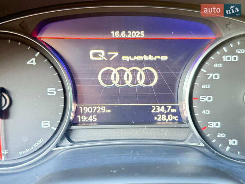 Внедорожник / Кроссовер Audi Q7 2016 в Киеве