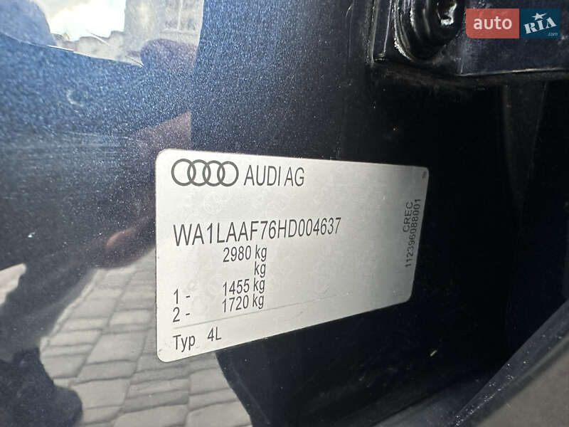 Внедорожник / Кроссовер Audi Q7 2016 в Виннице