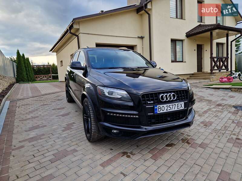 Внедорожник / Кроссовер Audi Q7 2013 в Тернополе