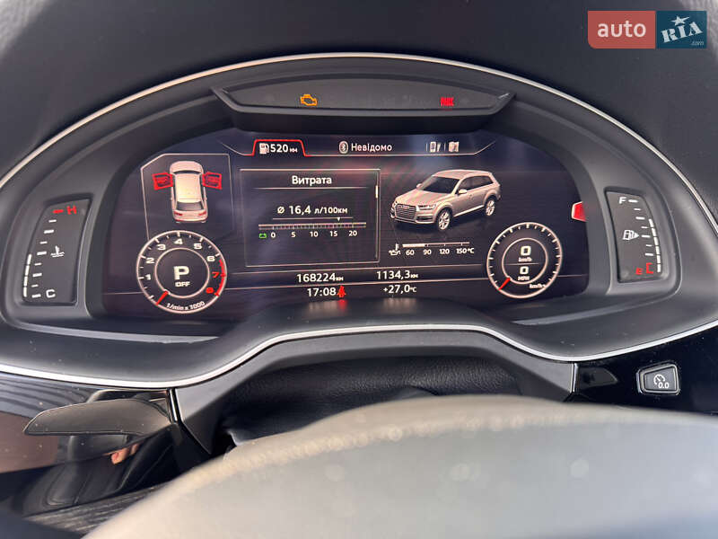 Внедорожник / Кроссовер Audi Q7 2017 в Харькове