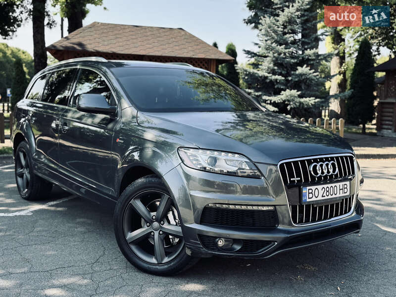 Внедорожник / Кроссовер Audi Q7 2013 в Тернополе
