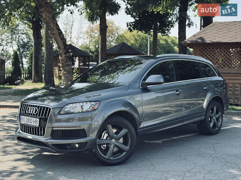 Внедорожник / Кроссовер Audi Q7 2013 в Тернополе