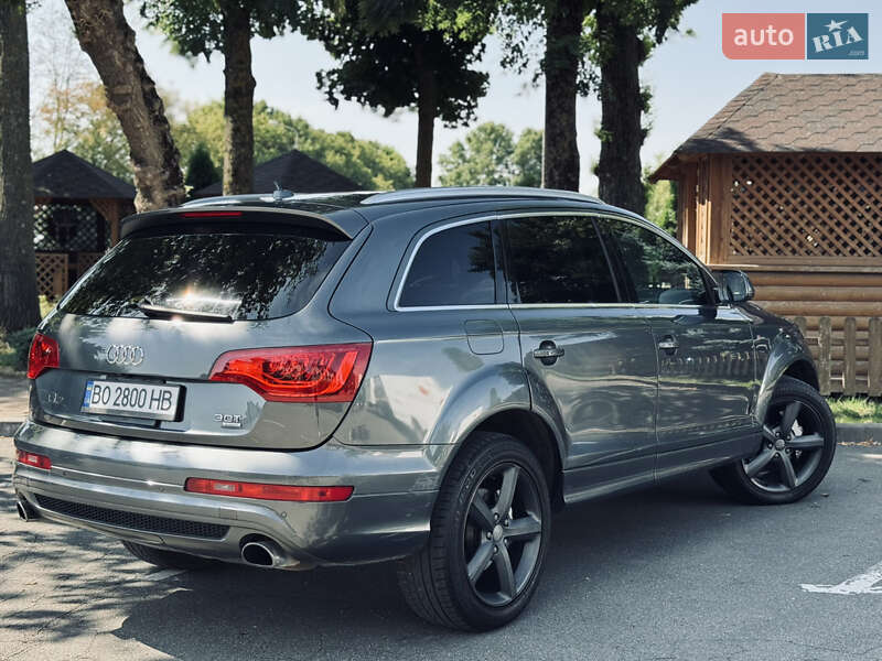 Внедорожник / Кроссовер Audi Q7 2013 в Тернополе