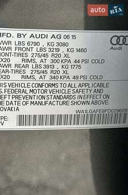 Внедорожник / Кроссовер Audi Q7 2015 в 