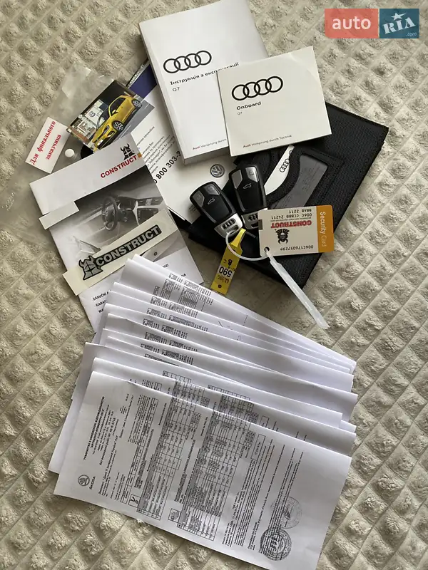Позашляховик / Кросовер Audi Q7 2018 в Кременчуці документ