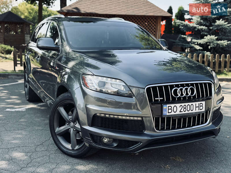Позашляховик / Кросовер Audi Q7 2013 в Тернополі