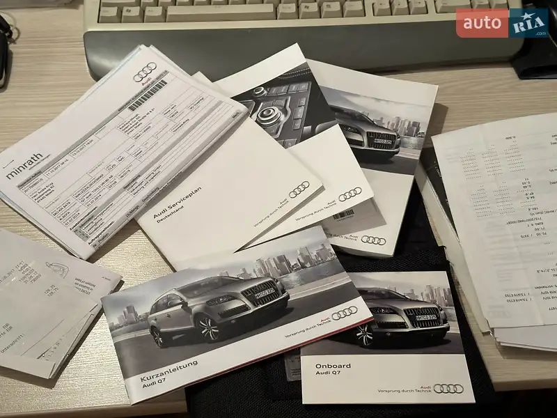 Позашляховик / Кросовер Audi Q7 2014 в Києві документ
