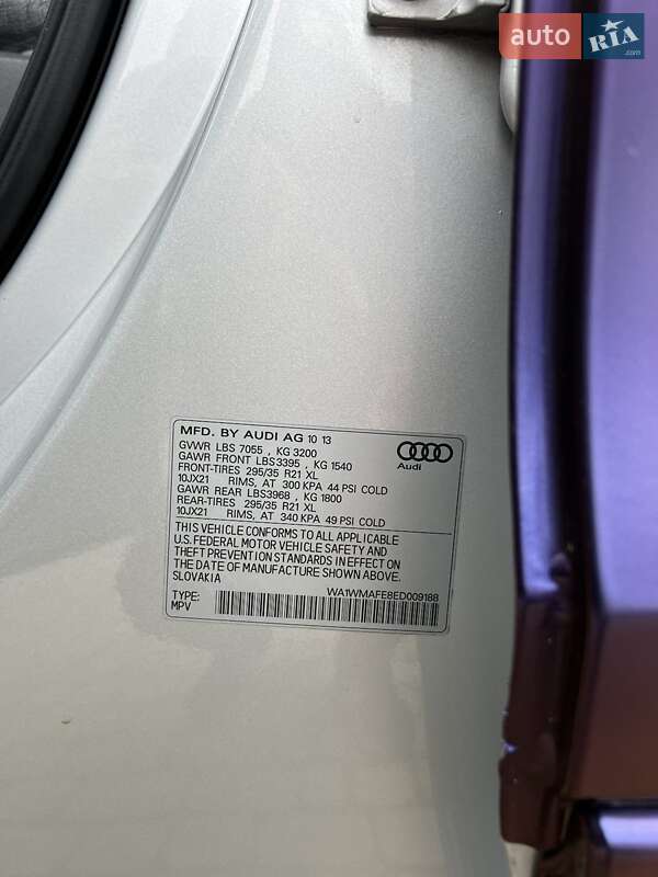 Внедорожник / Кроссовер Audi Q7 2013 в Львове