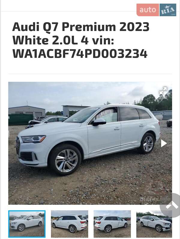 Позашляховик / Кросовер Audi Q7 2022 в Тернополі