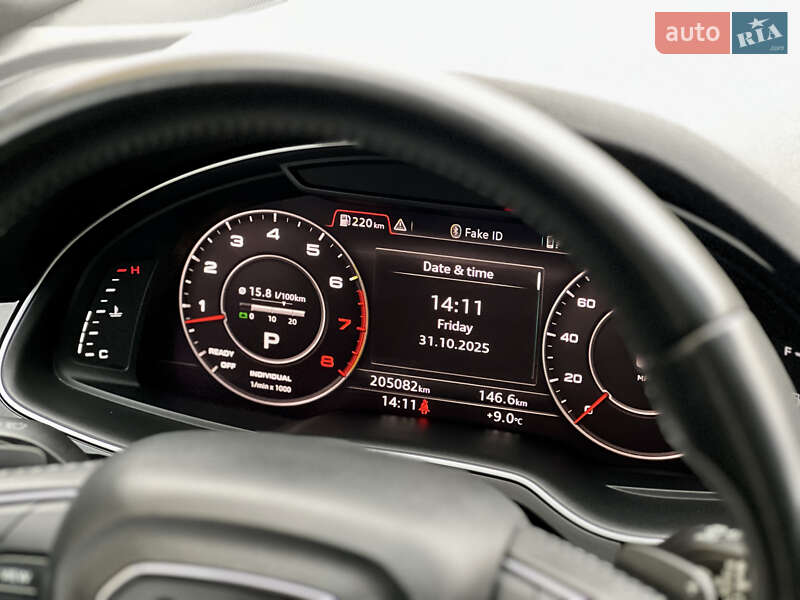 Внедорожник / Кроссовер Audi Q7 2016 в Ровно