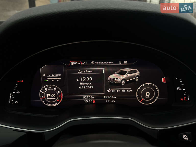 Внедорожник / Кроссовер Audi Q7 2017 в Львове