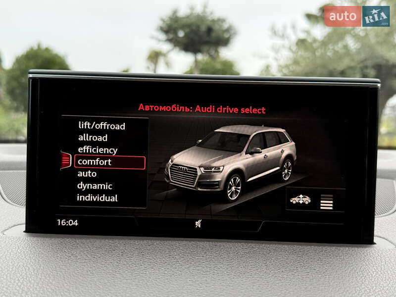 Внедорожник / Кроссовер Audi Q7 2017 в Мукачево