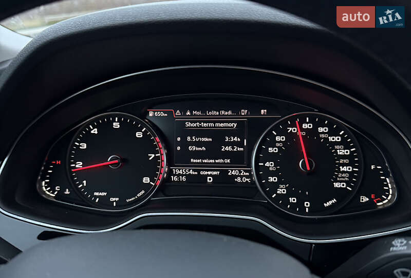 Позашляховик / Кросовер Audi Q7 2016 в Житомирі