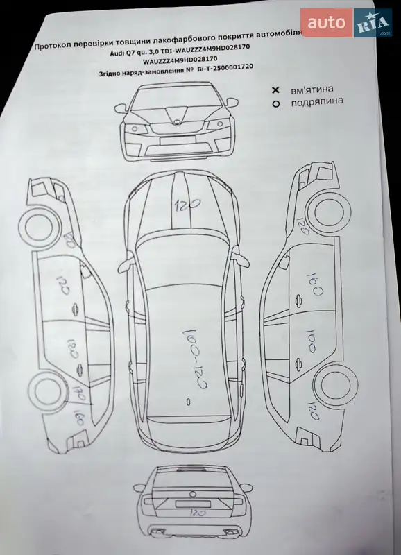 Внедорожник / Кроссовер Audi Q7 2017 в Горохове документ 2 фото Внедорожник / Кроссовер Audi Q7 2017 в Горохове документ