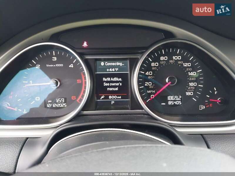 Внедорожник / Кроссовер Audi Q7 2015 в Кропивницком