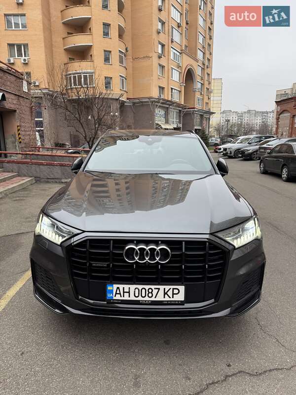2021 Audi Q7, VIN WAUZZZ4M6ND009202:plate — фото 1 (autoria)