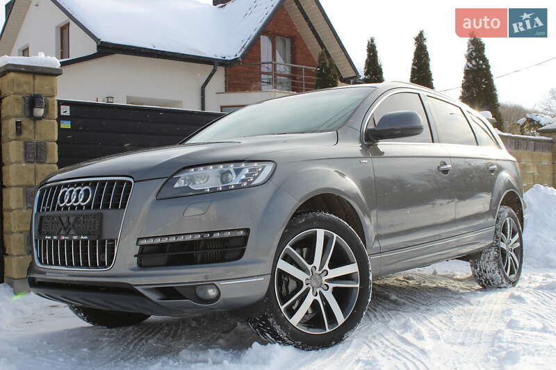 2015 Audi Q7, VIN WAUZZZ4L5FD028171:plate — фото 1 (autoria)