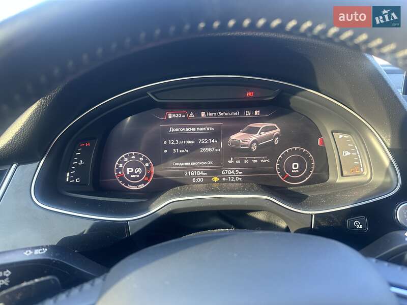 Внедорожник / Кроссовер Audi Q7 2017 в Чернигове