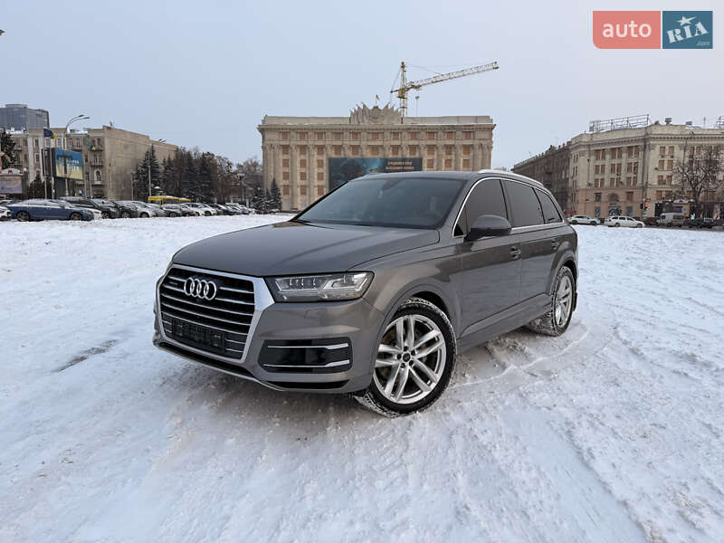 2017 Audi Q7, VIN WA1VAAF71HD054855:plate — фото 1 (autoria)