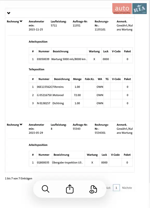 Позашляховик / Кросовер Audi Q7 2015 в Житомирі документ 4 фото Позашляховик / Кросовер Audi Q7 2015 в Житомирі документ