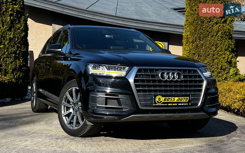 2019 Audi Q7, VIN WAUZZZ4M1KD043575:plate — фото 1 (autoria)